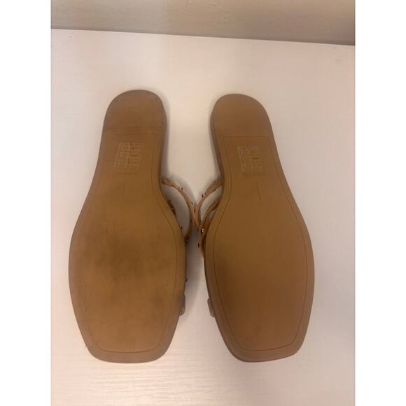 Dolce Vita “Stella” Sandals — Tan w/ Silver Studs, Size 7.5, NIB - Picture 6 of 7